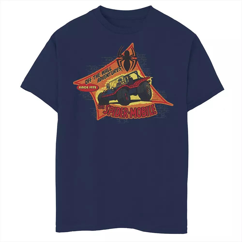 Boys 8-20 Marvel Spider-Man Retro Spider-Mobile Adventures Graphic Tee, Boy's,  Product Image