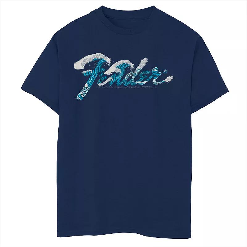 Boys 8-20 Fender Wah Wah Wave Logo Tee, Boy's,  Product Image