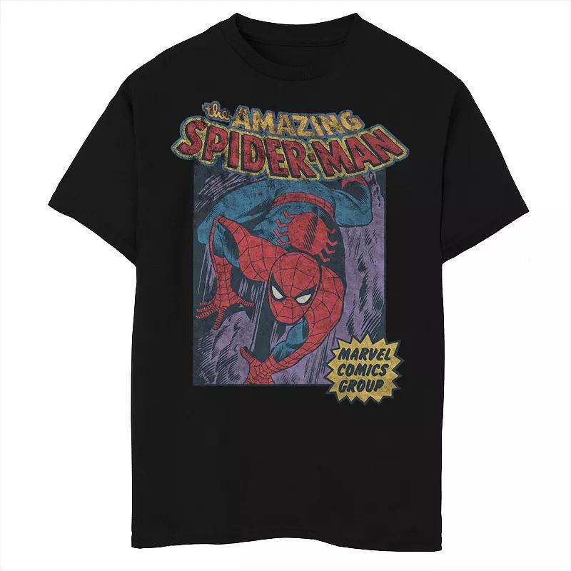 Boys 8-20 Marvel The Amazing Spider-Man Comic Poster Graphic Tee, Boy's,  Product Image