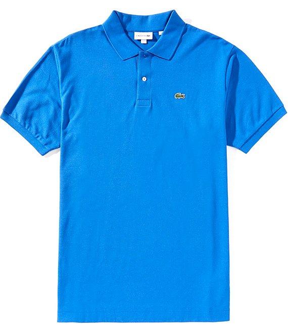 Lacoste Big & Tall Solid Pique Short Sleeve Polo Shirt Product Image