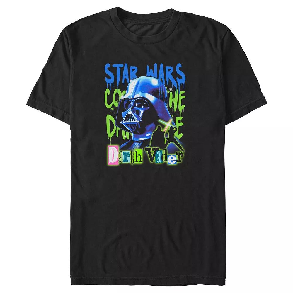 Big & Tall Star Wars Darth Vader Street Art Graphic Tee, Men's,  Product Image