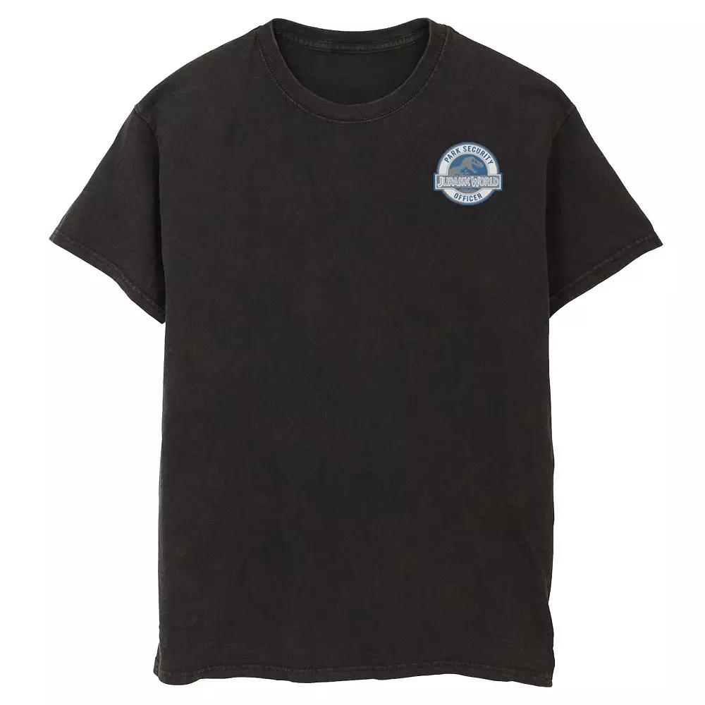 Men's Jurassic World Park Security Officer Badge Graphic Tee,  Product Image