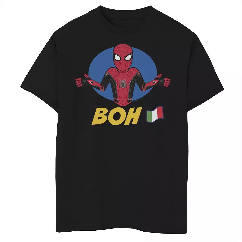 Boys 8-20 Marvel Spider-Man Far From Home BOH French Flag Portrait Graphic Tee, Boy's,  Product Image