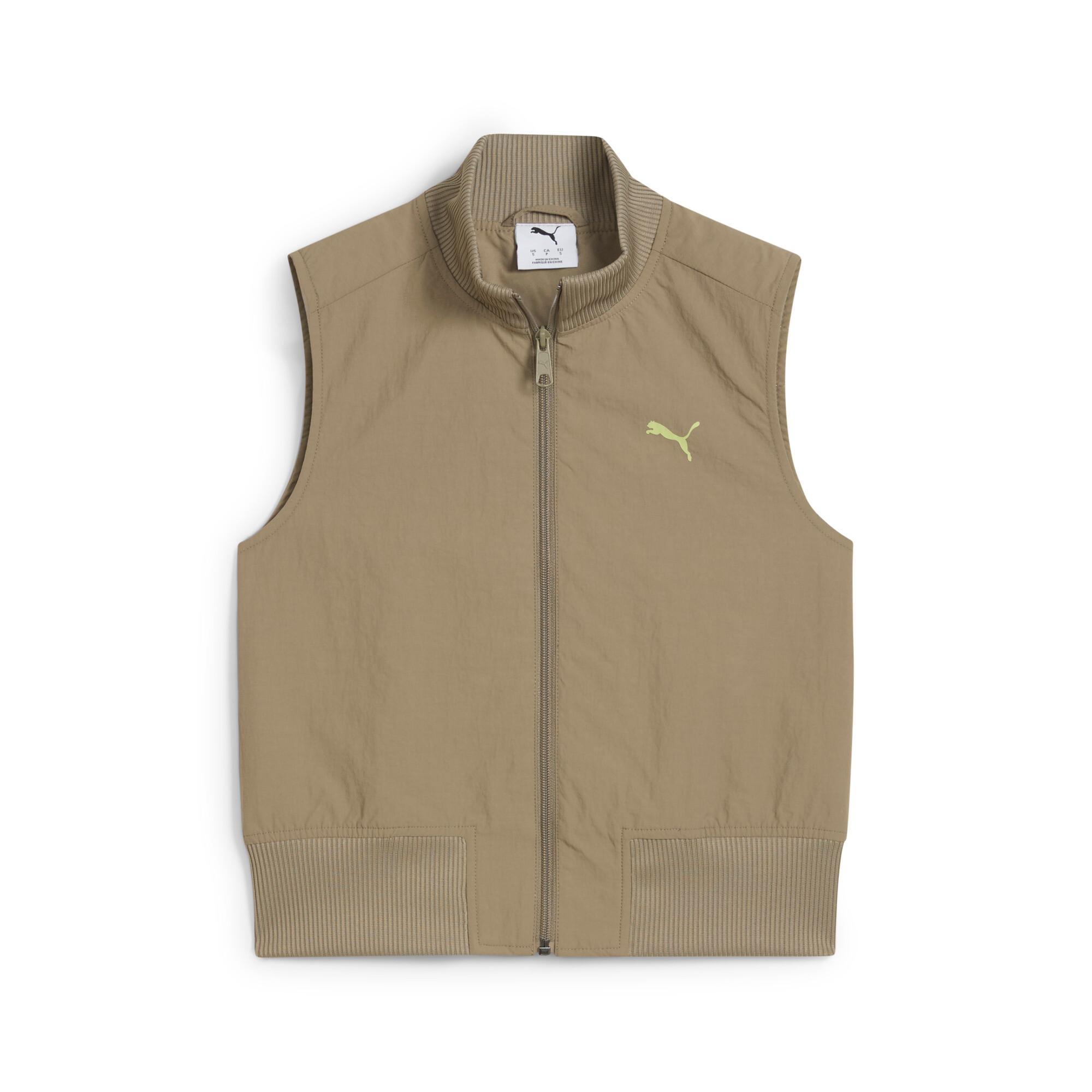 DARE TO Women's Full-Zip Woven Vest Product Image
