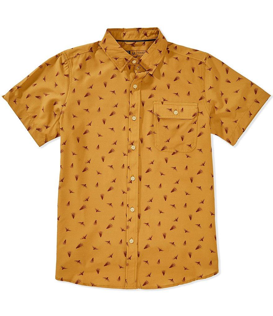 Dakota Grizzly Reel Stretch Short Sleeve Woven Shirt Product Image