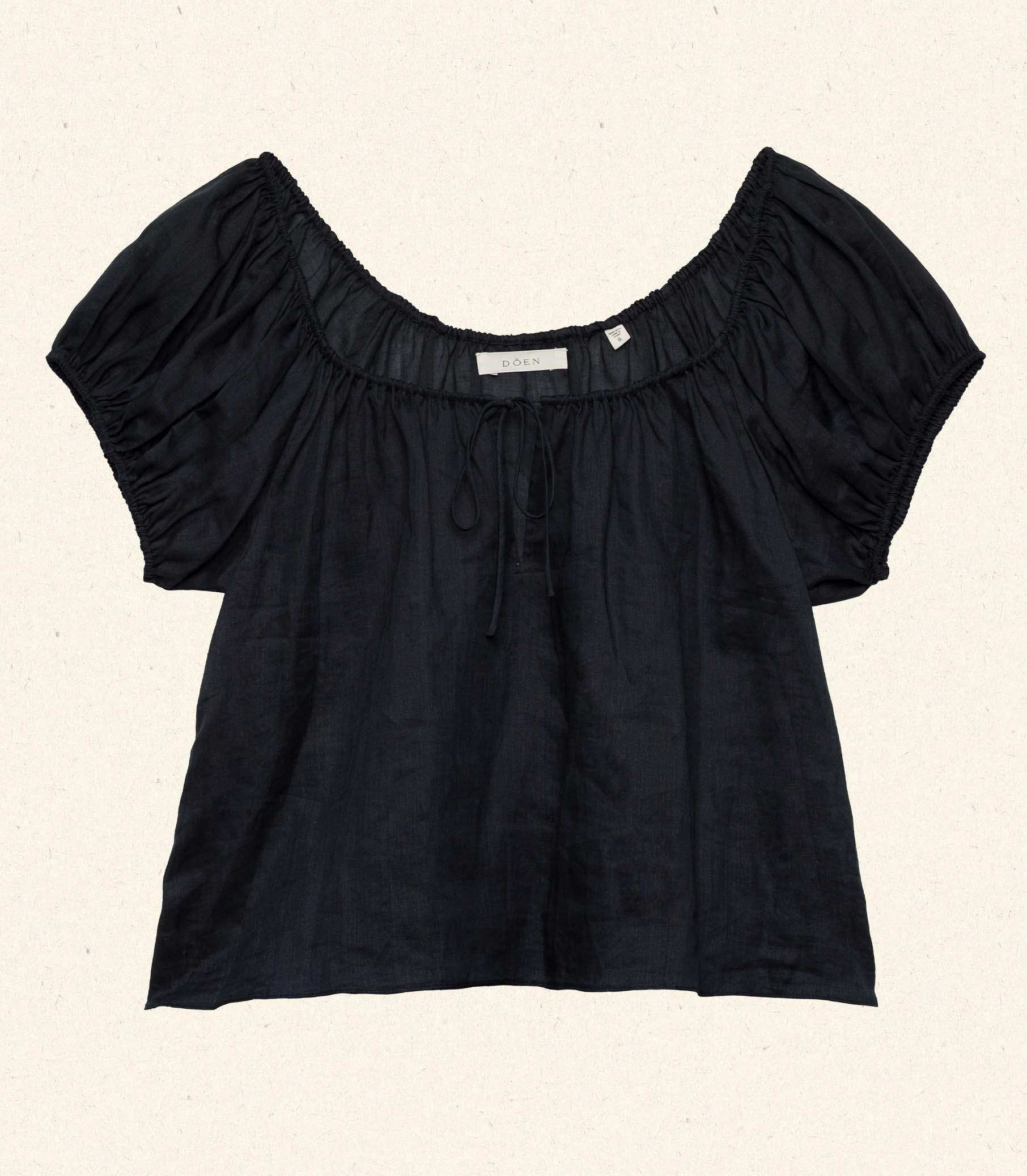 SOLINA TOP -- BLACK Product Image