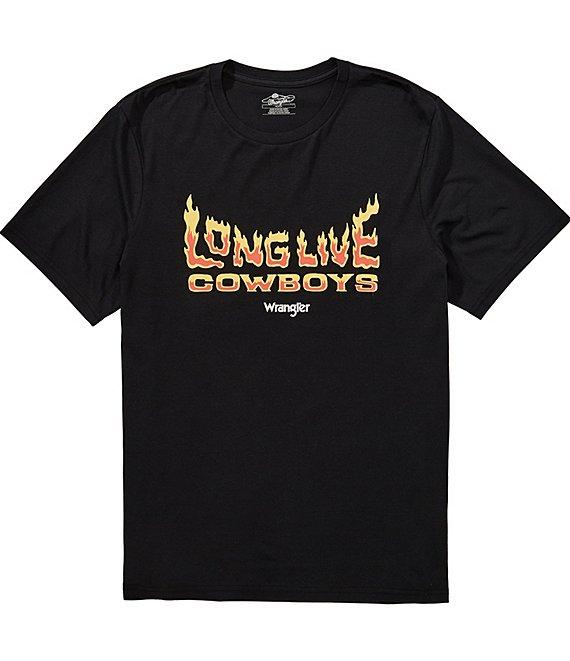 Wrangler® Short Sleeve Long Live Cowboys T-Shirt Product Image