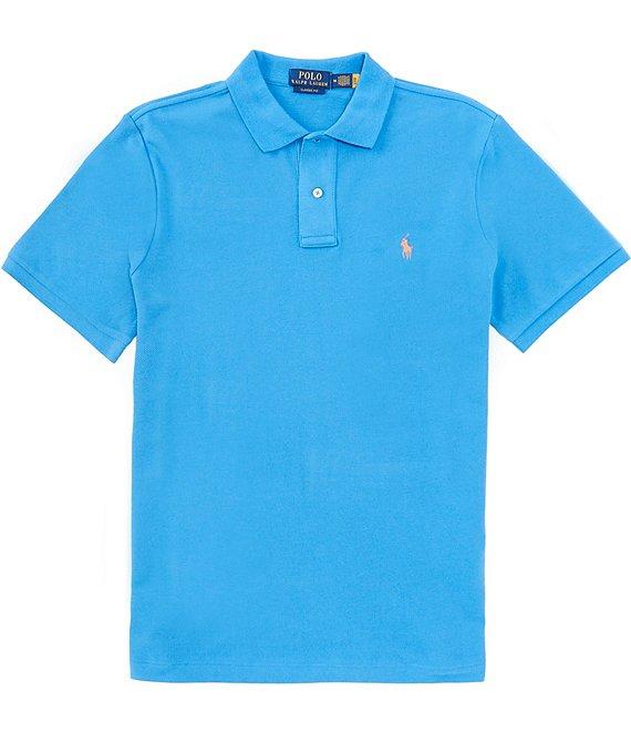 Polo Ralph Lauren Classic Fit Solid Cotton Mesh Polo Shirt Product Image