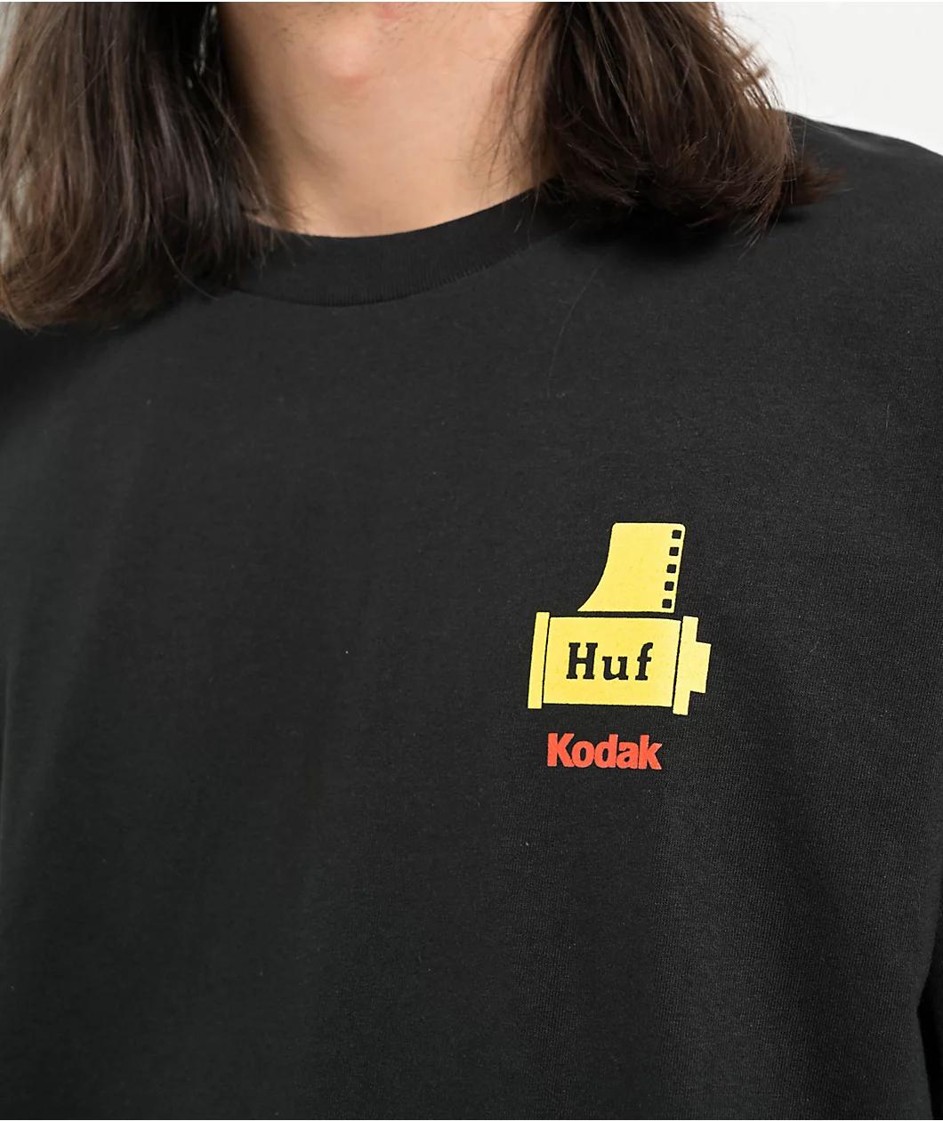 HUF x Kodak Triple Film Black T-Shirt Product Image