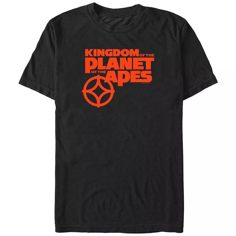 Big & Tall Kingdom Of The Planet Of The Apes Title And Symbol Graphic Tee, Men's,  Product Image