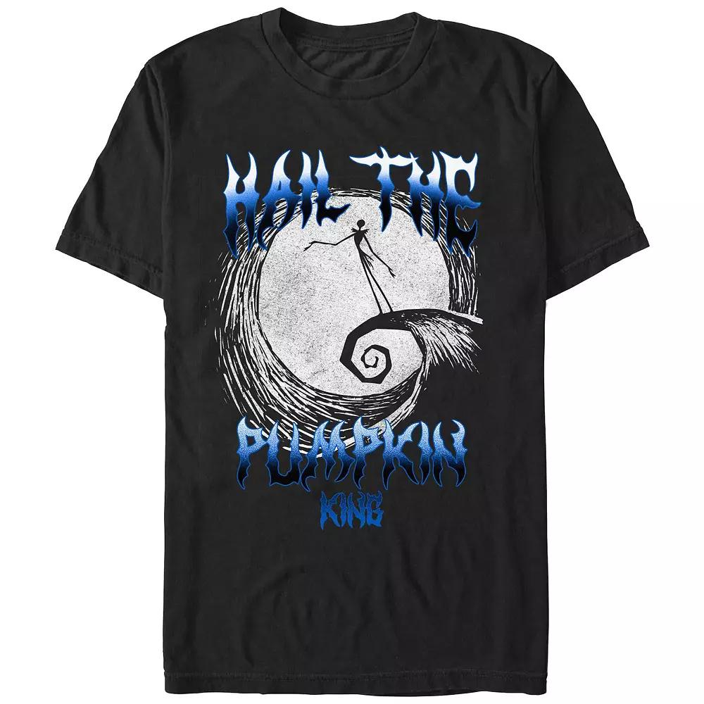 Disney's The Nightmare Before Christmas Hail The Pumpkin King Men's Graphic Tee, Size: XL, Black Product Image