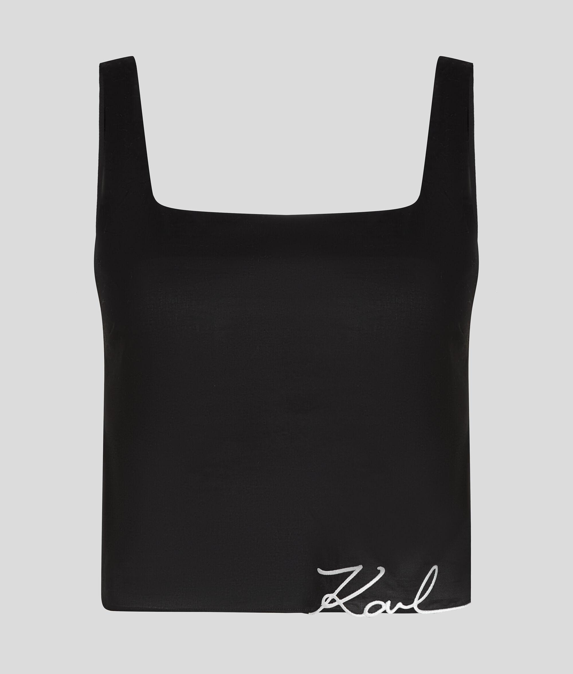 K/SIGNATURE BEACH CROP TOP Product Image