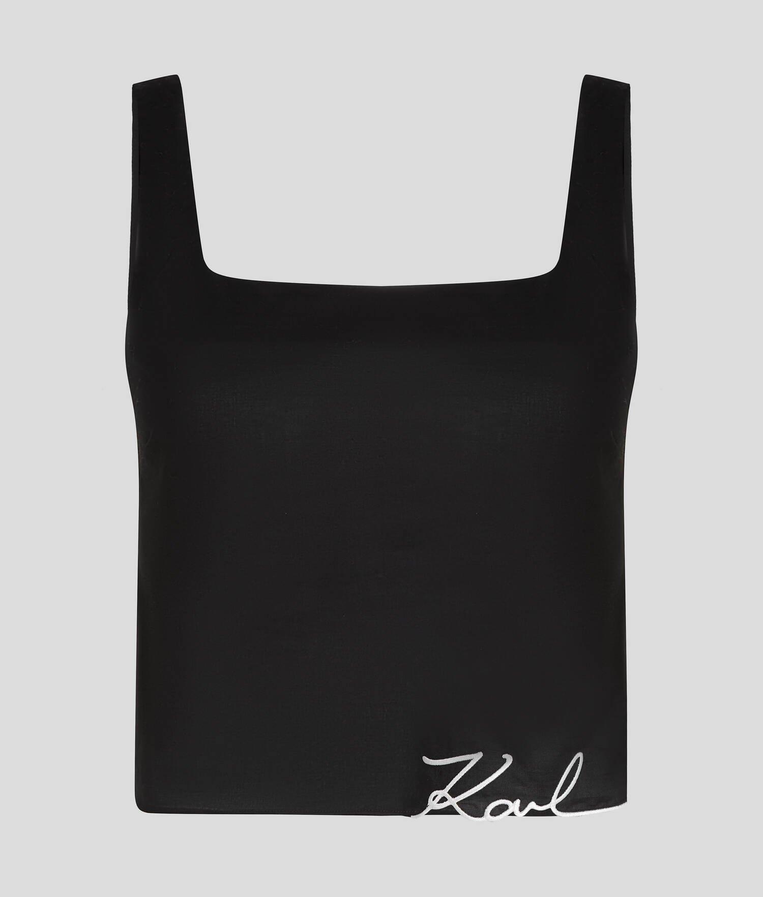 K/SIGNATURE BEACH CROP TOP Product Image