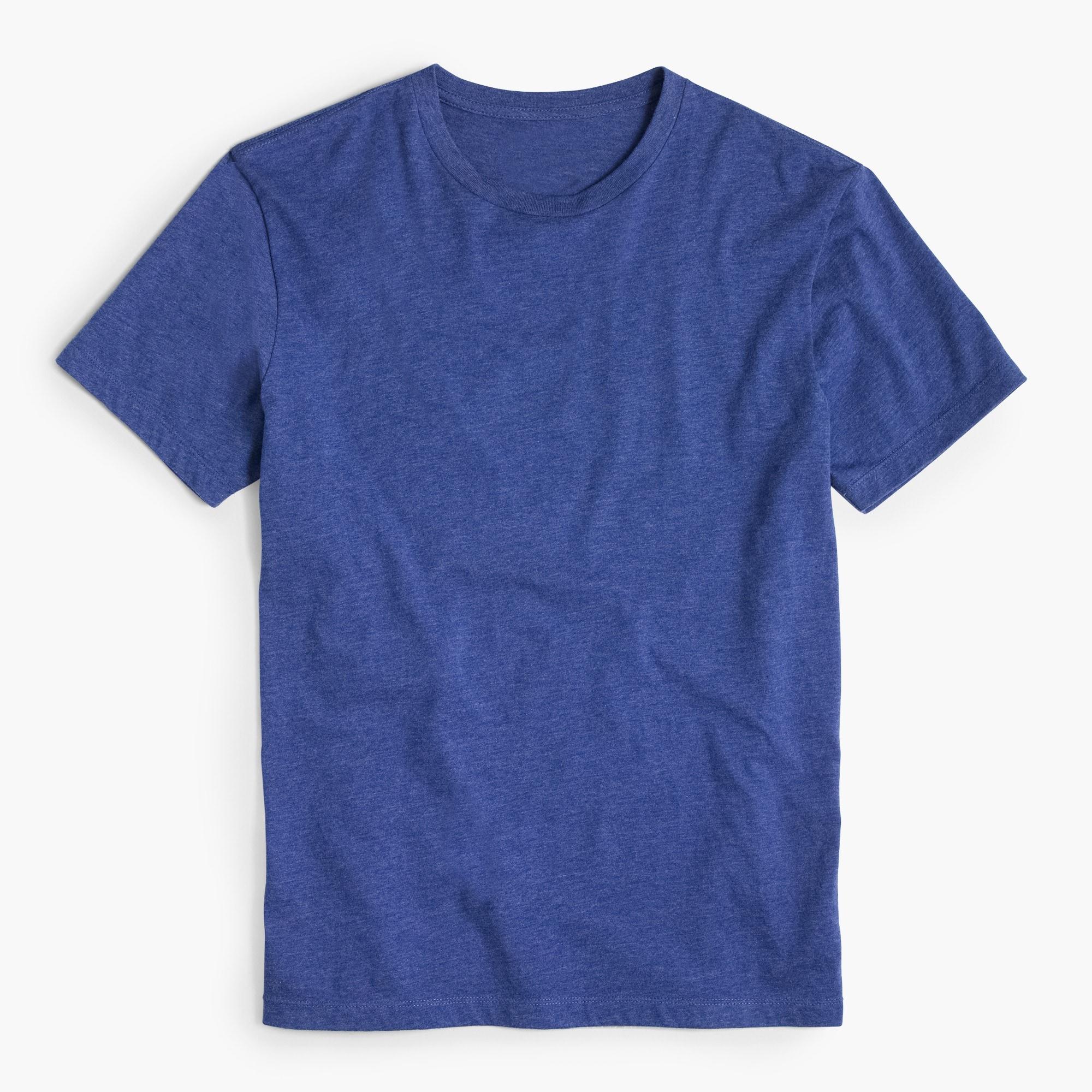 Cotton-blend washed jersey tee Product Image