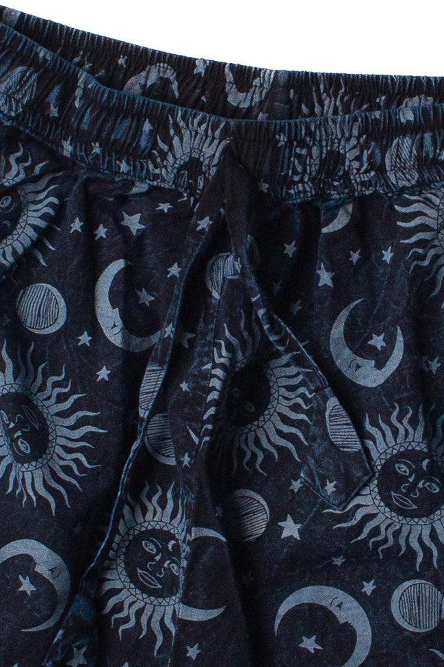 Mineral Wash Celestial Cargo Shorts Product Image