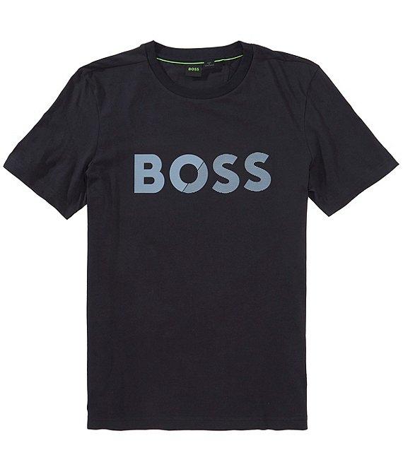 Hugo Boss BOSS Tape Logo Short Sleeve T-Shirt Product Image