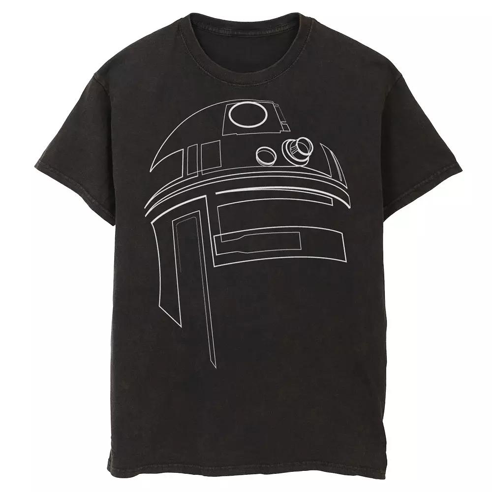 Men's Star Wars R2-D2 Outline Tee,  Product Image