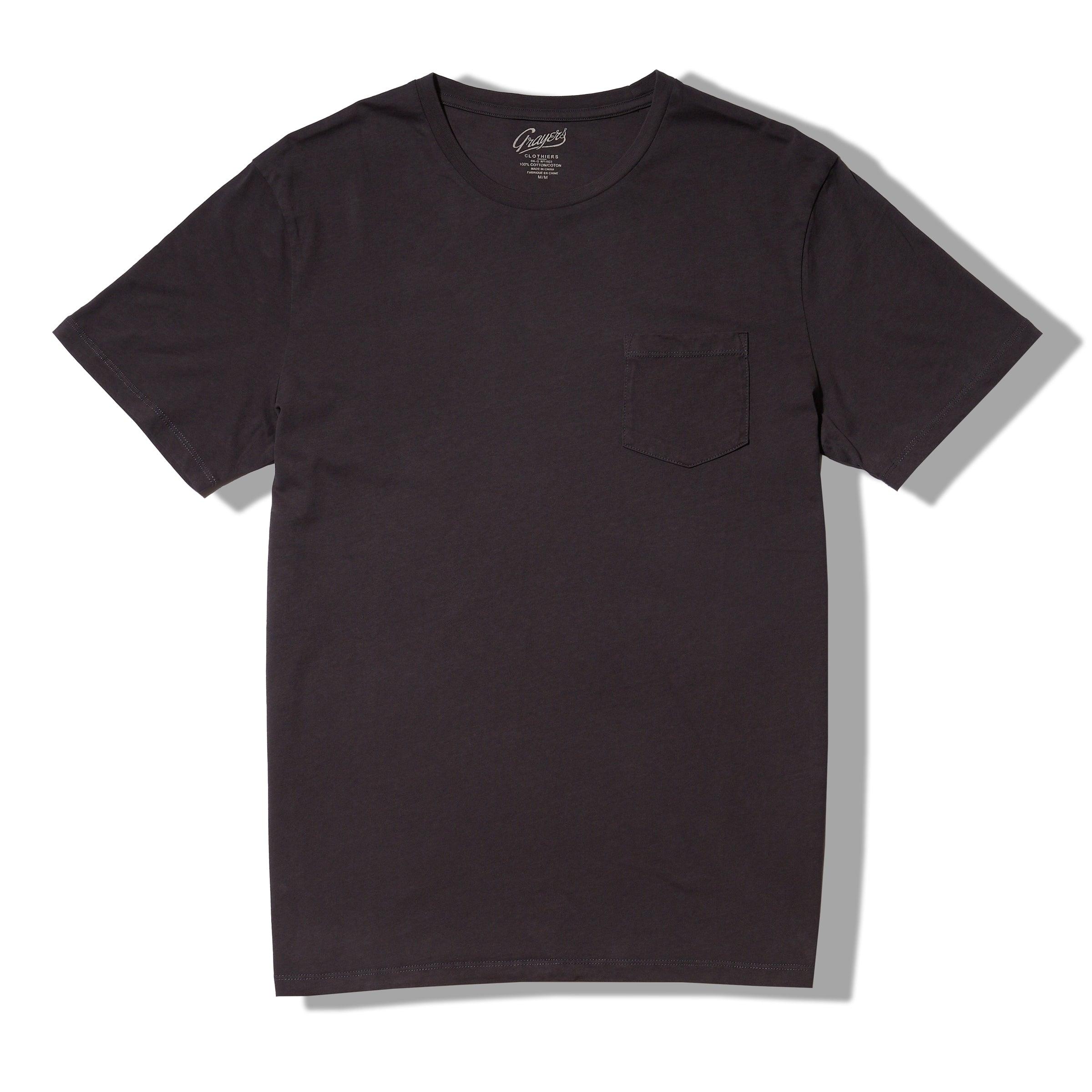 Pima Cotton Pocket Tee - Forged Iron (Final Sale)* Product Image