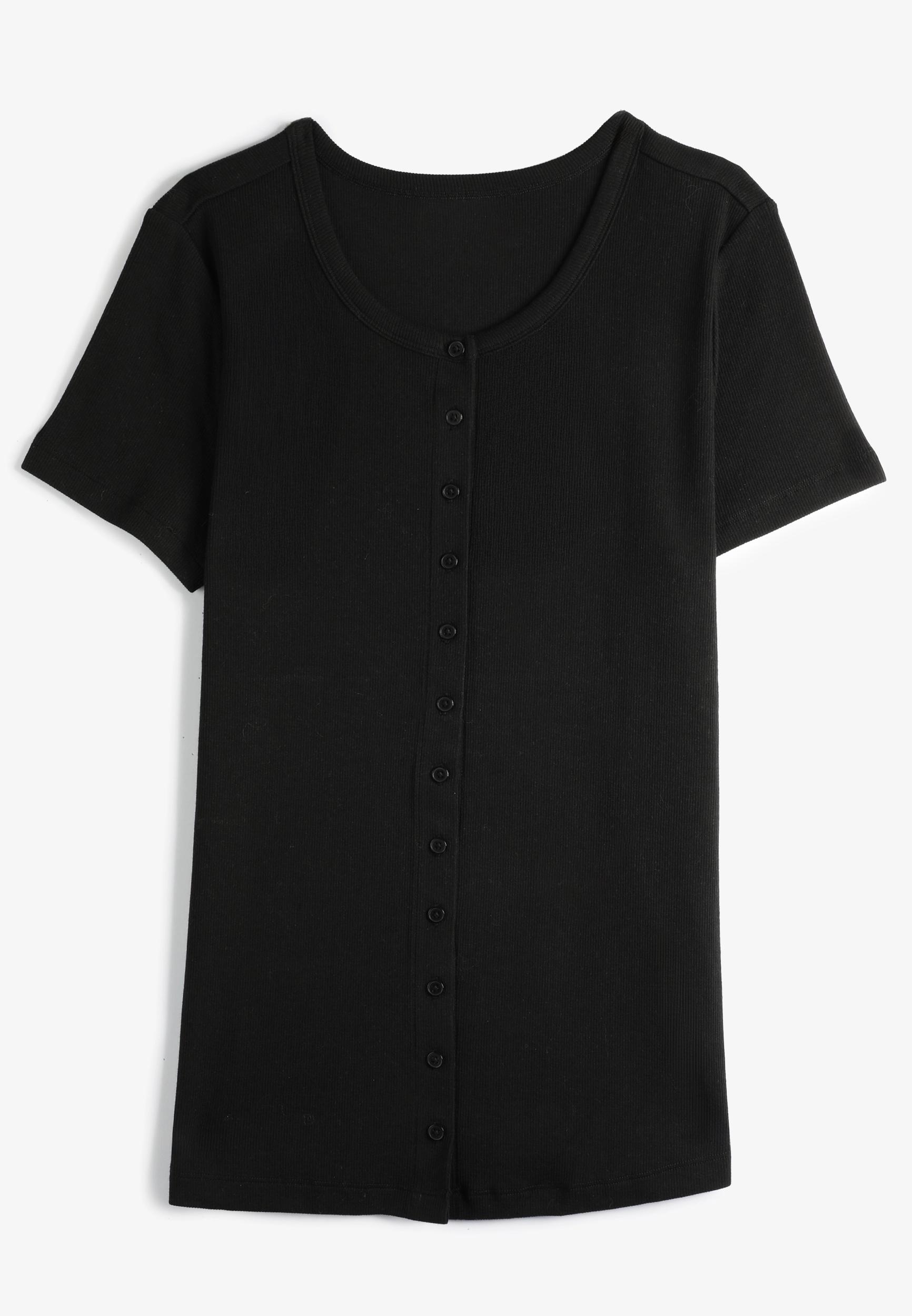 Blue Jacquard Floral Lace Trim Blouse Product Image