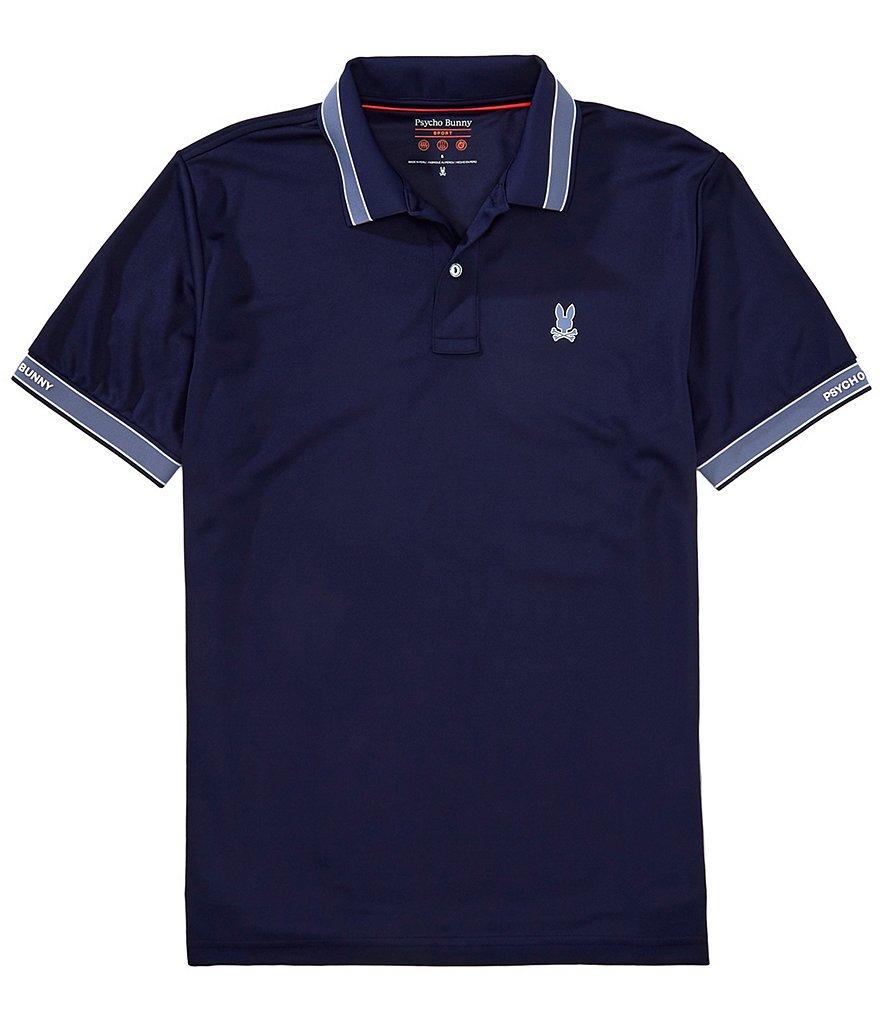 Psycho Bunny Forrest Sport Pique Short Sleeve Polo Shirt Product Image