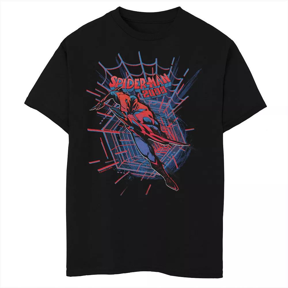 Boys 6-20 Marvel Spider-Man Oscorp Industries Silver Logo Graphic Tee, Boy's,  Product Image