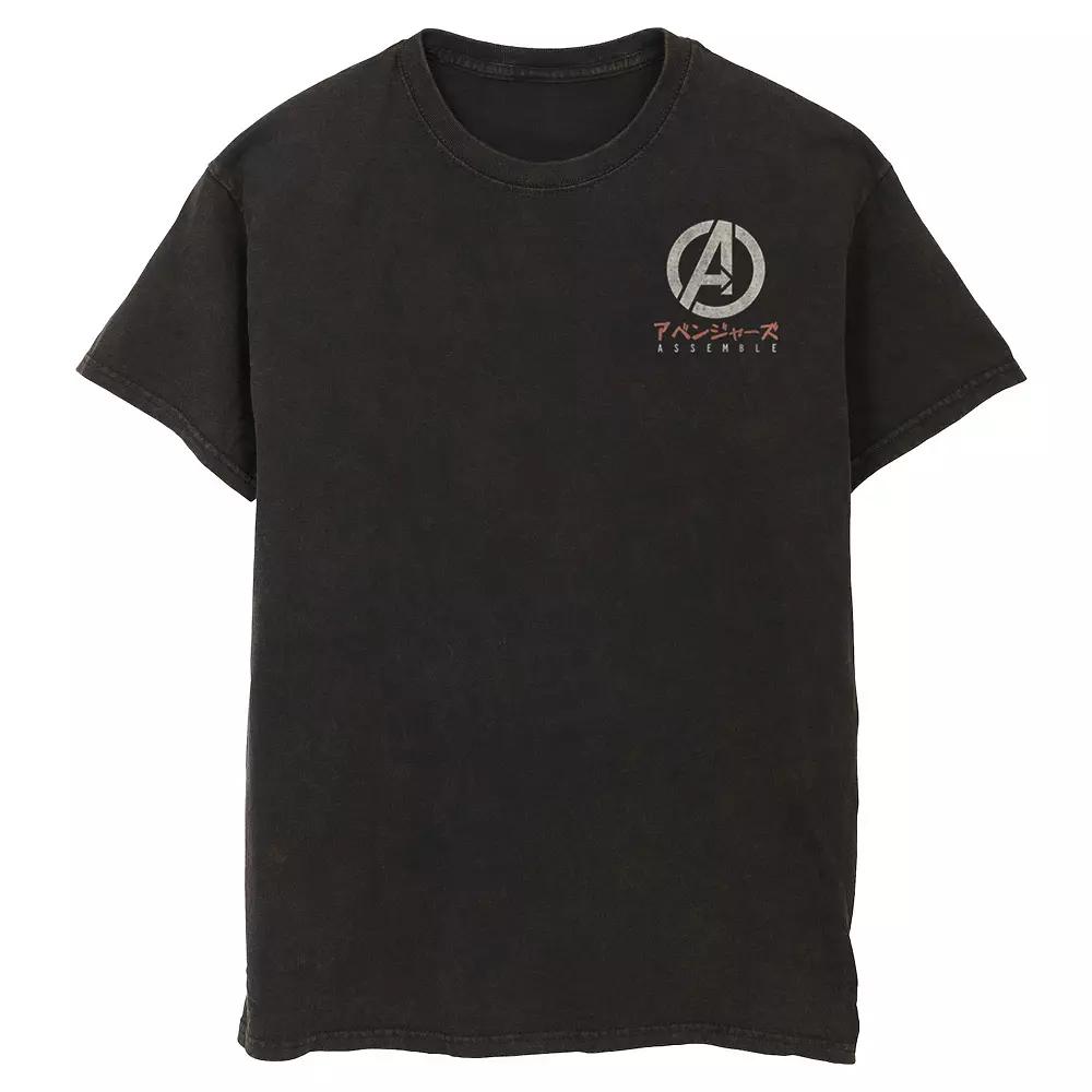 Men's Marvel Avengers Assemble Kanji Symbol Tee,  Product Image