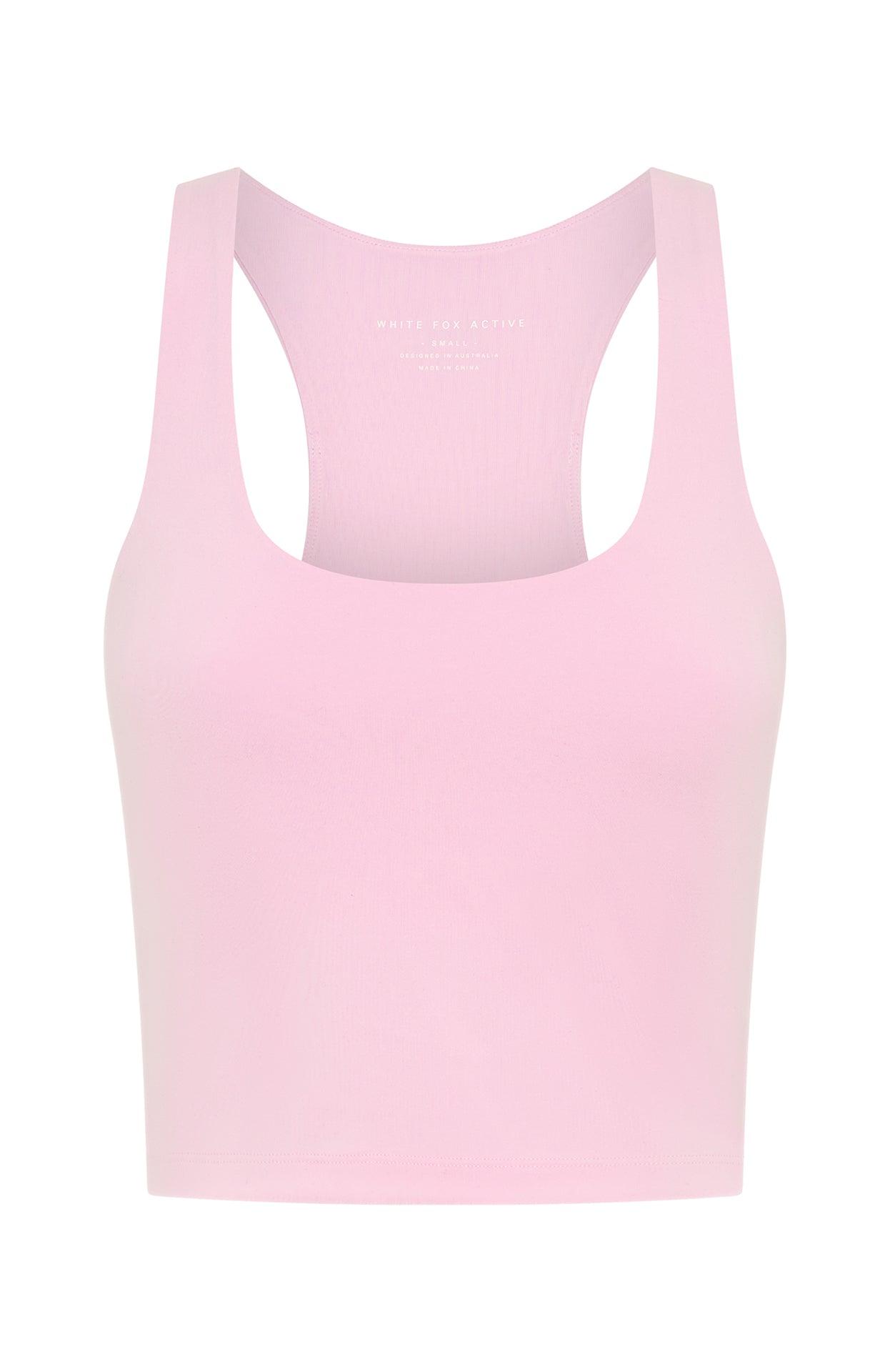 Work It Out Active Tank Ballet Pink Product Image