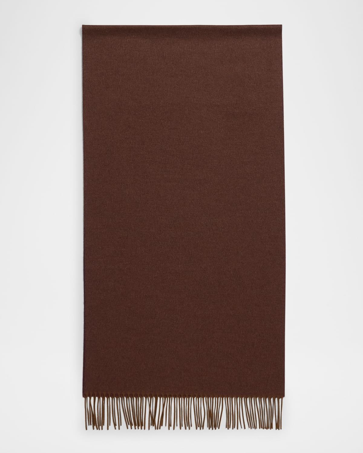 Cashmere Sciarpa Two-Tone Fringe-Trim Scarf Product Image