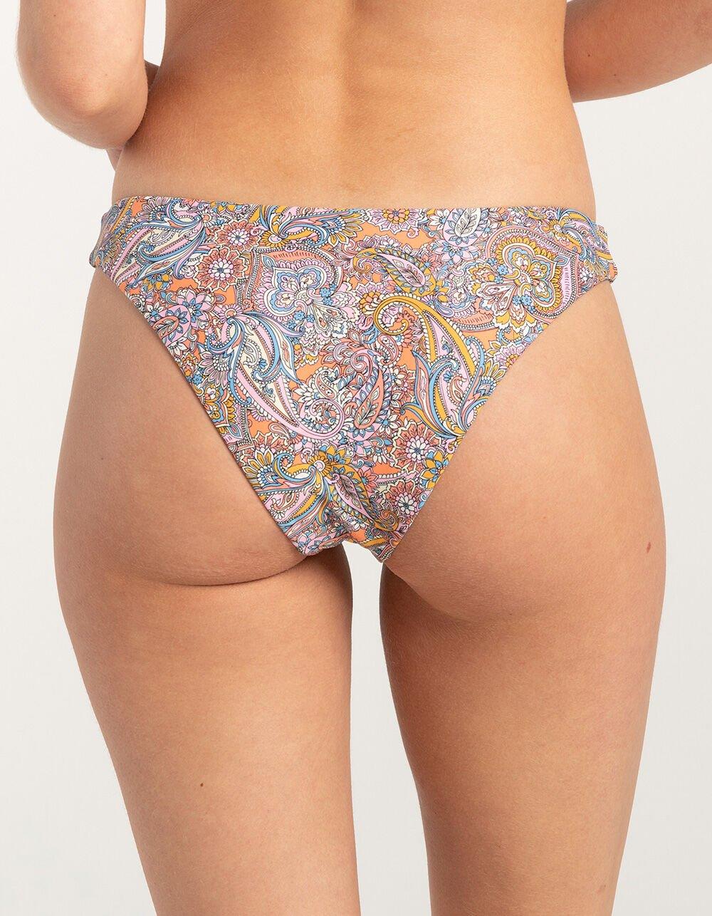 FULL TILT Cheekier High Leg Bikini Bottoms - MULTI Product Image