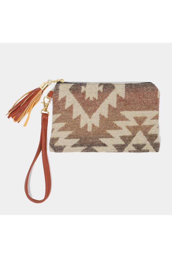 Print Tassel Wristlets Product Image