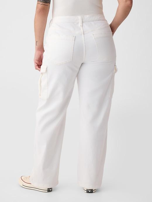 Mid Rise Corduroy '90s Loose Cargo Pants Product Image