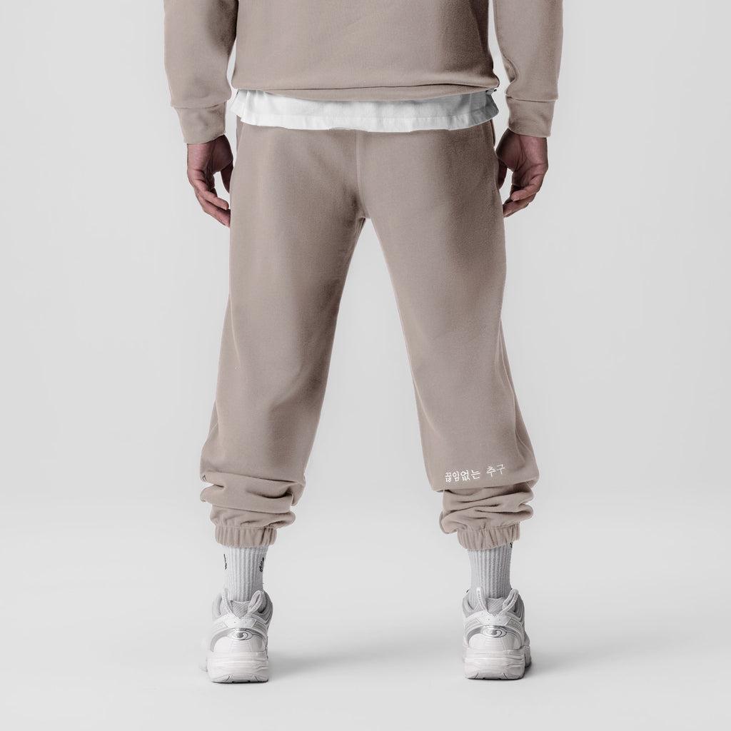 0655. Tech-Terry™ Oversized Sweats - Chai "Emblem" Product Image