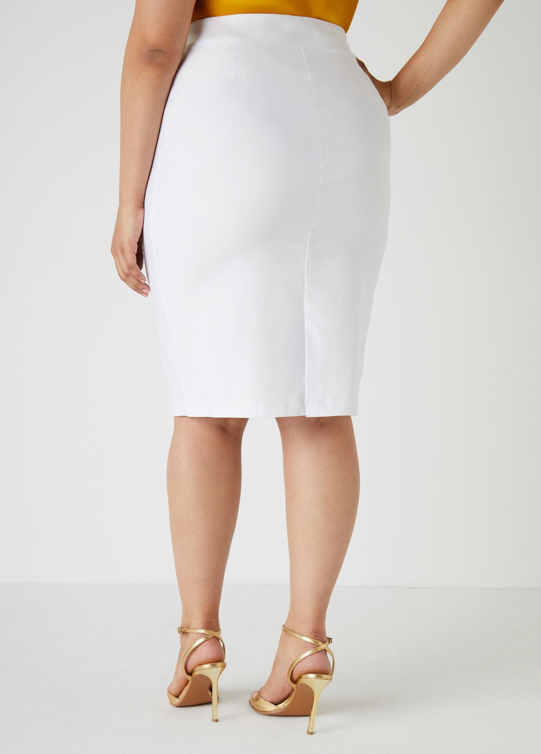 Millennium Twill Pencil Skirt Product Image