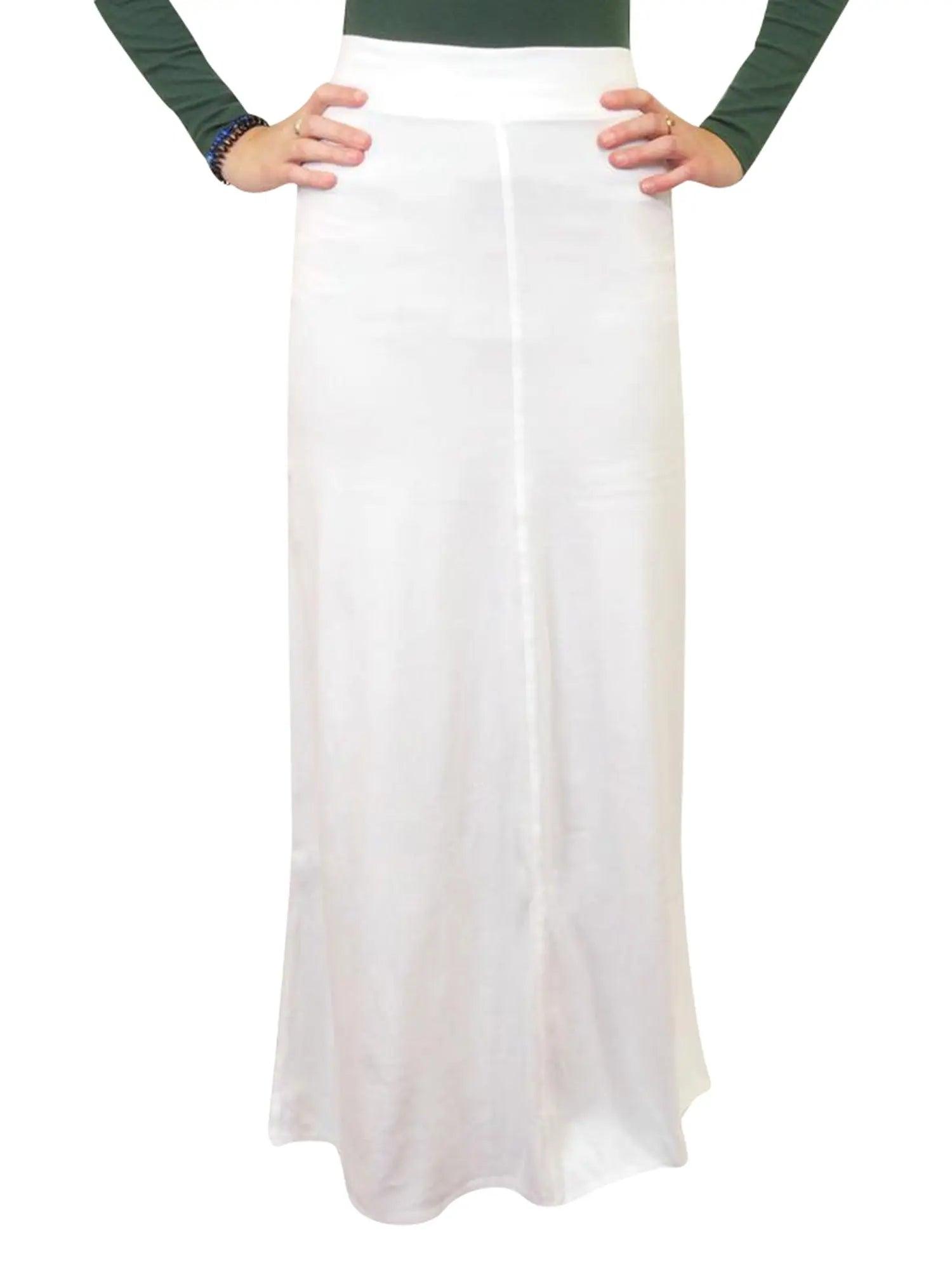 Hard Tail Flat Waist Sweep Skirt B-143 Product Image