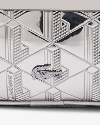 Small The Blend Silver Reporter Bag Product Image