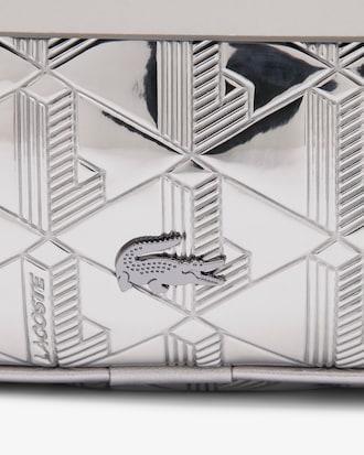 Small The Blend Silver Reporter Bag Product Image