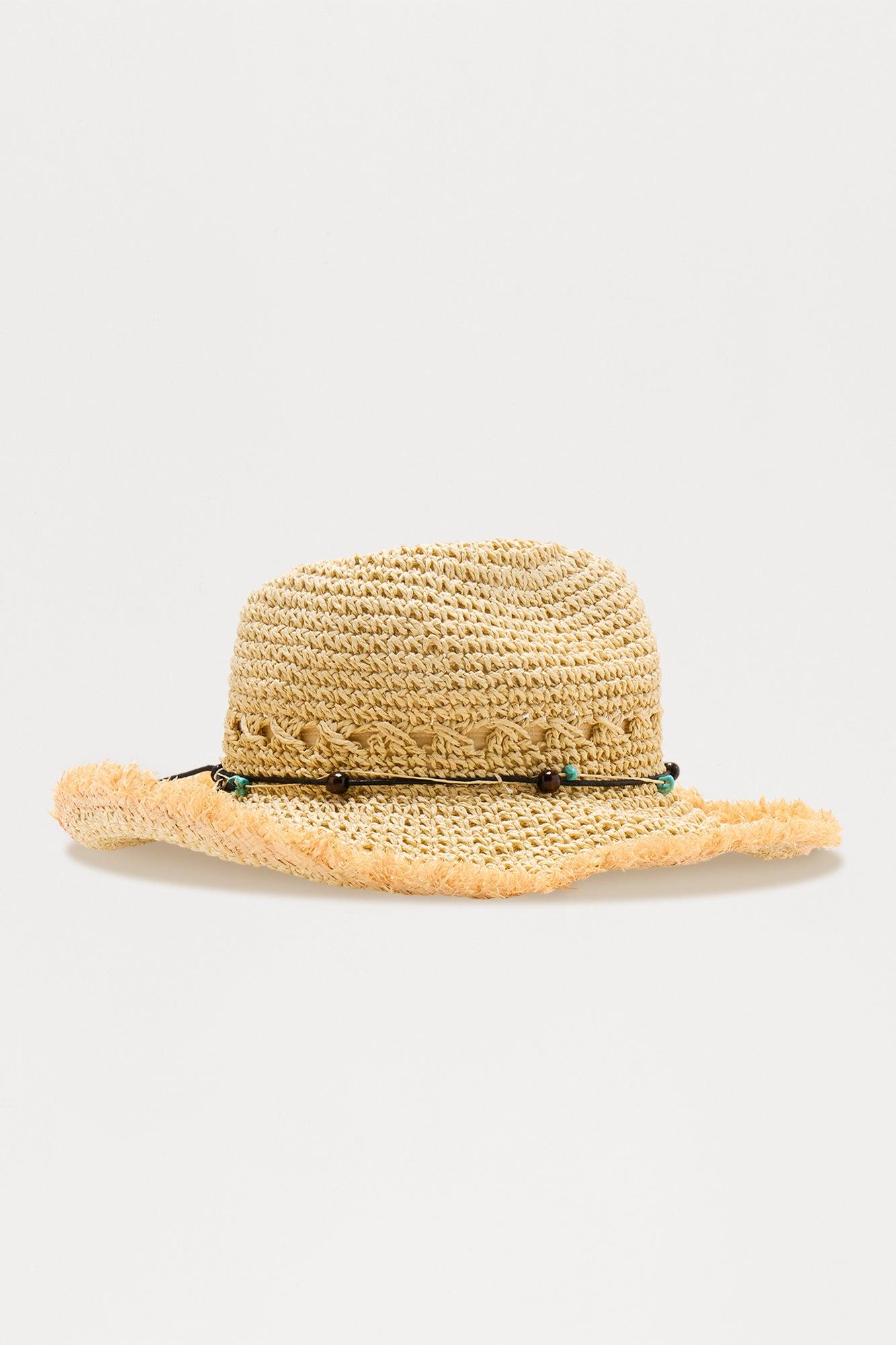 Palma De Mallorca Sun Hat - Tan Female Product Image