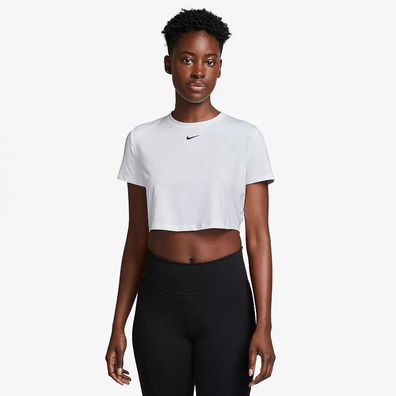 Women's Nike One Dri-FIT Crop Short Sleeve Top,  Product Image