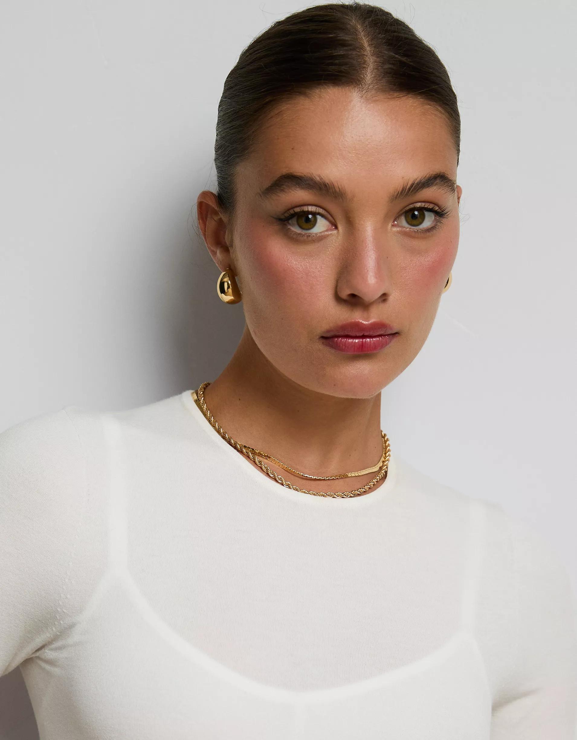 AE77 Premium Seamless Crew Neck Bodysuit Product Image