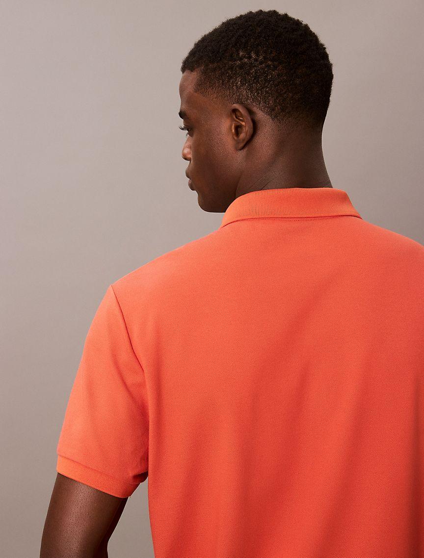 Tech Pique Zip Polo Shirt Product Image