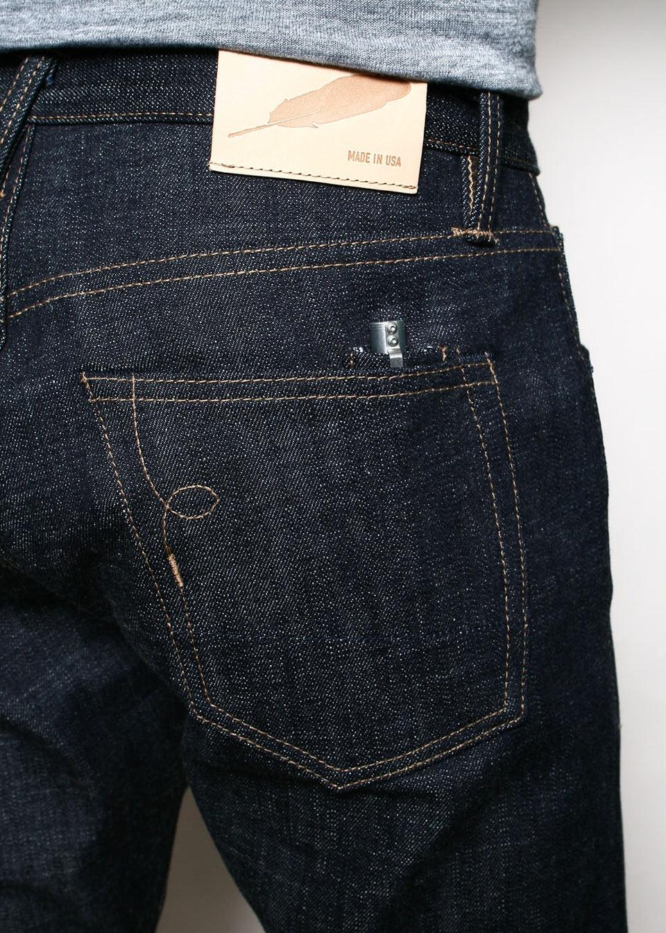Strong Taper // 13.5oz Cryptic Indigo Product Image