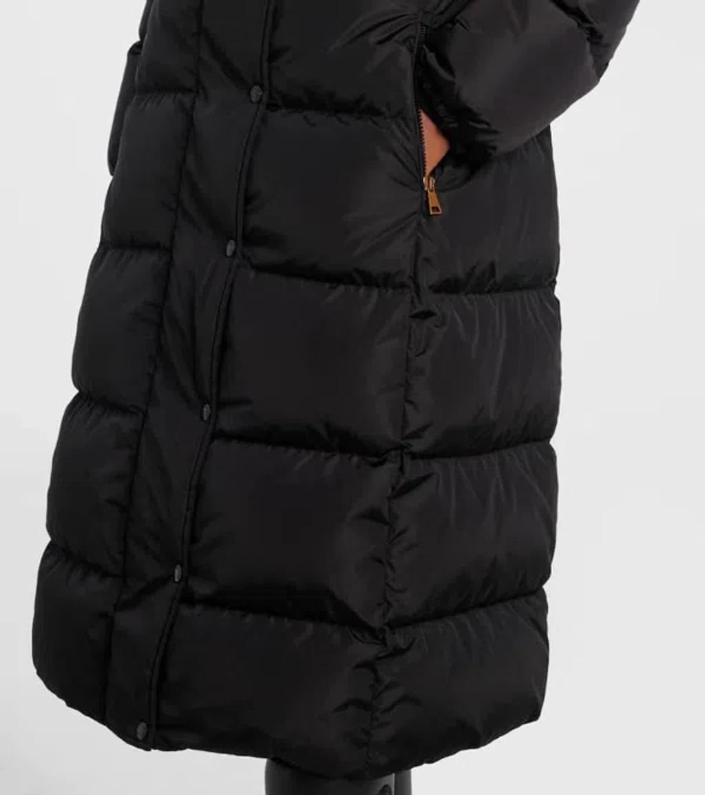 MONCLER Women Chamer Long Jacket Black Product Image
