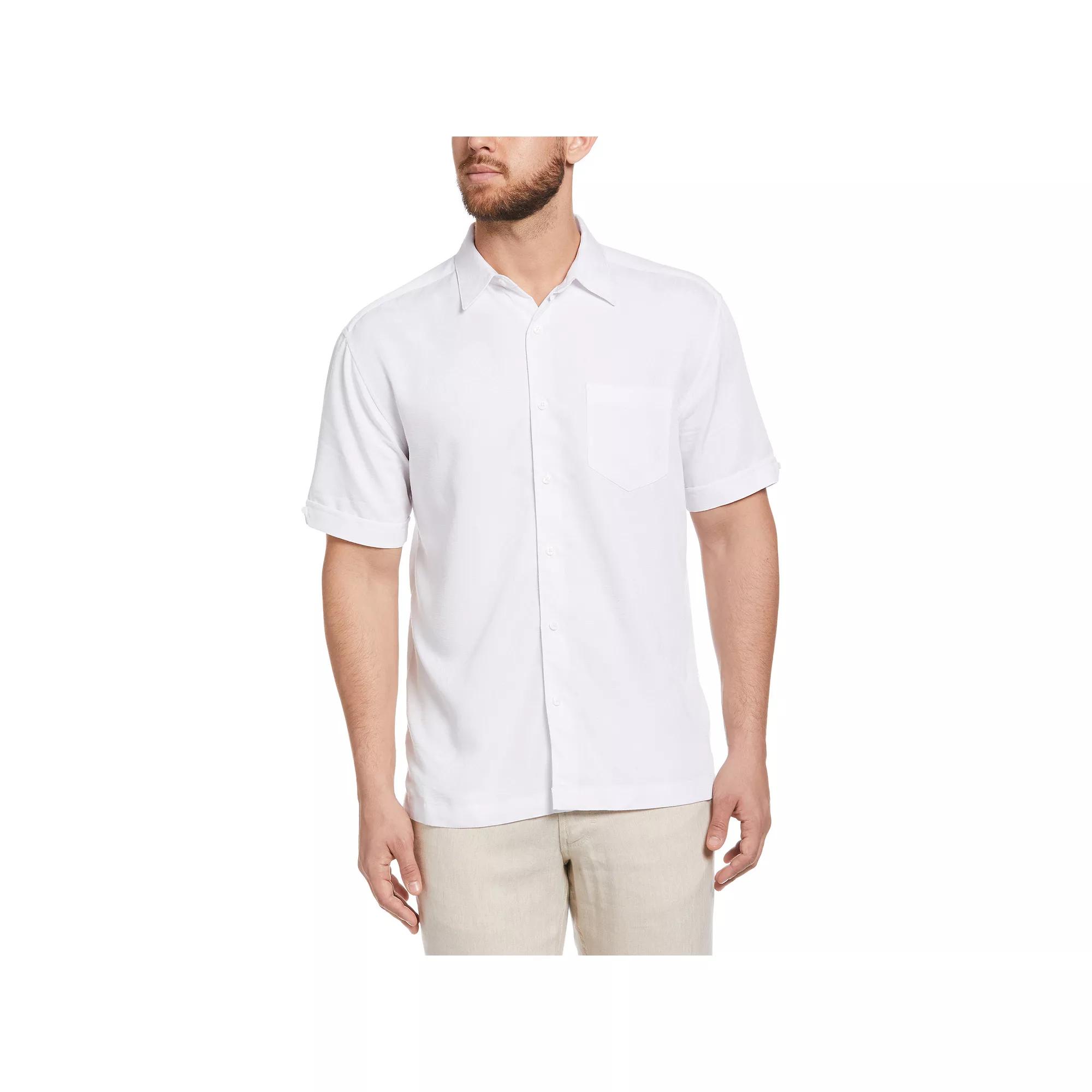 Men's Cubavera Short Sleeve Button-Down Shirt,  Product Image