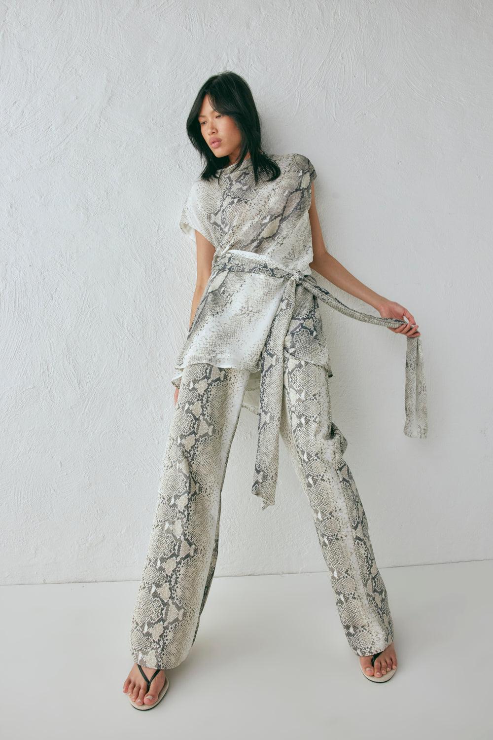 Nuri Mini Dress Snake Product Image