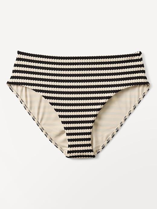 High Waist Yarn Dye Swim Bottom Product Image