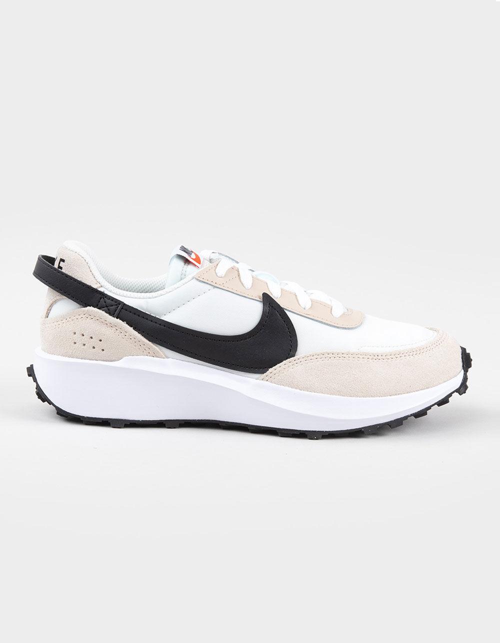 NIKE Waffle Debut Womens Shoes - WHT/BLK Product Image