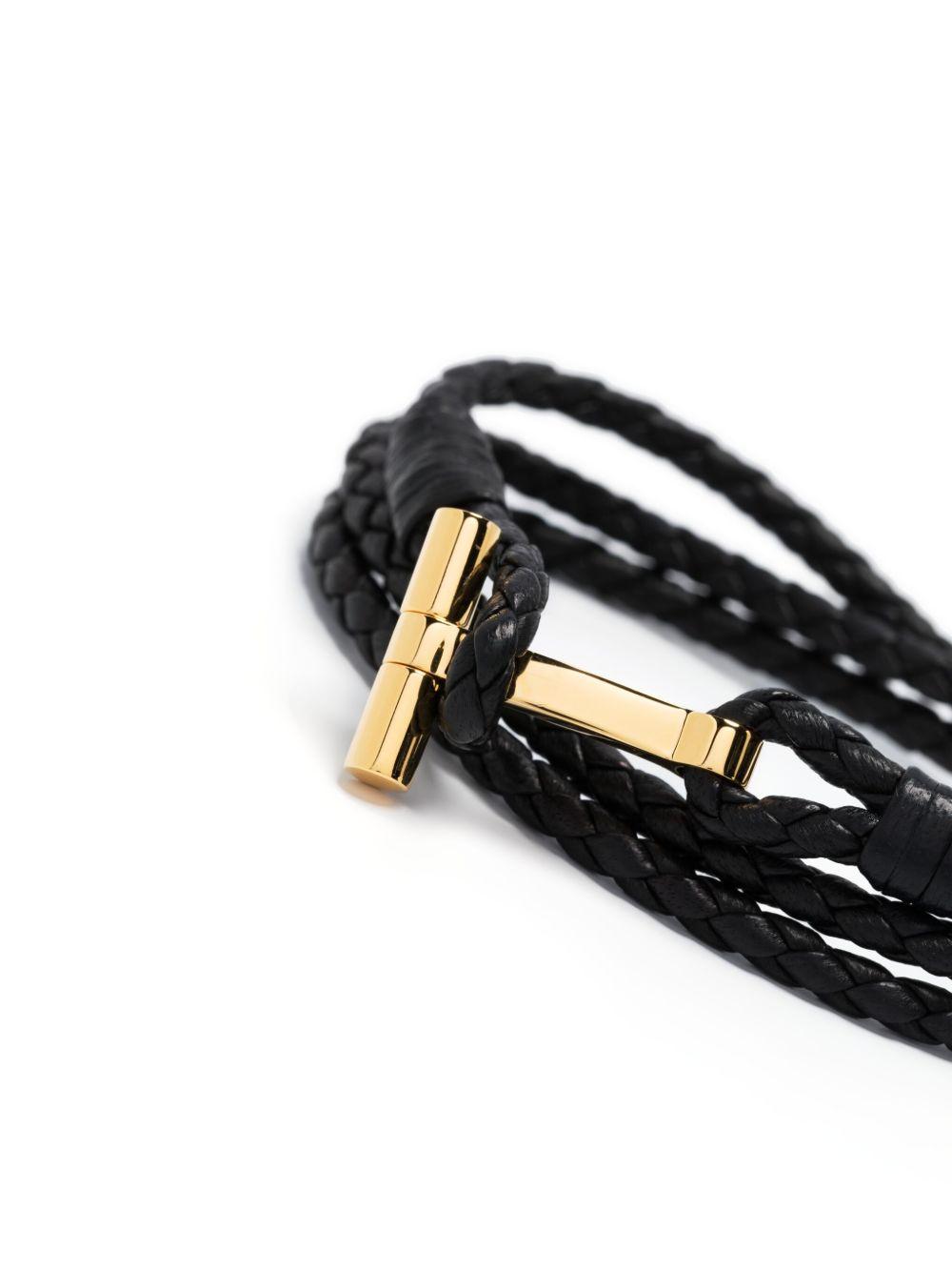 T-logo braided bracelet Product Image
