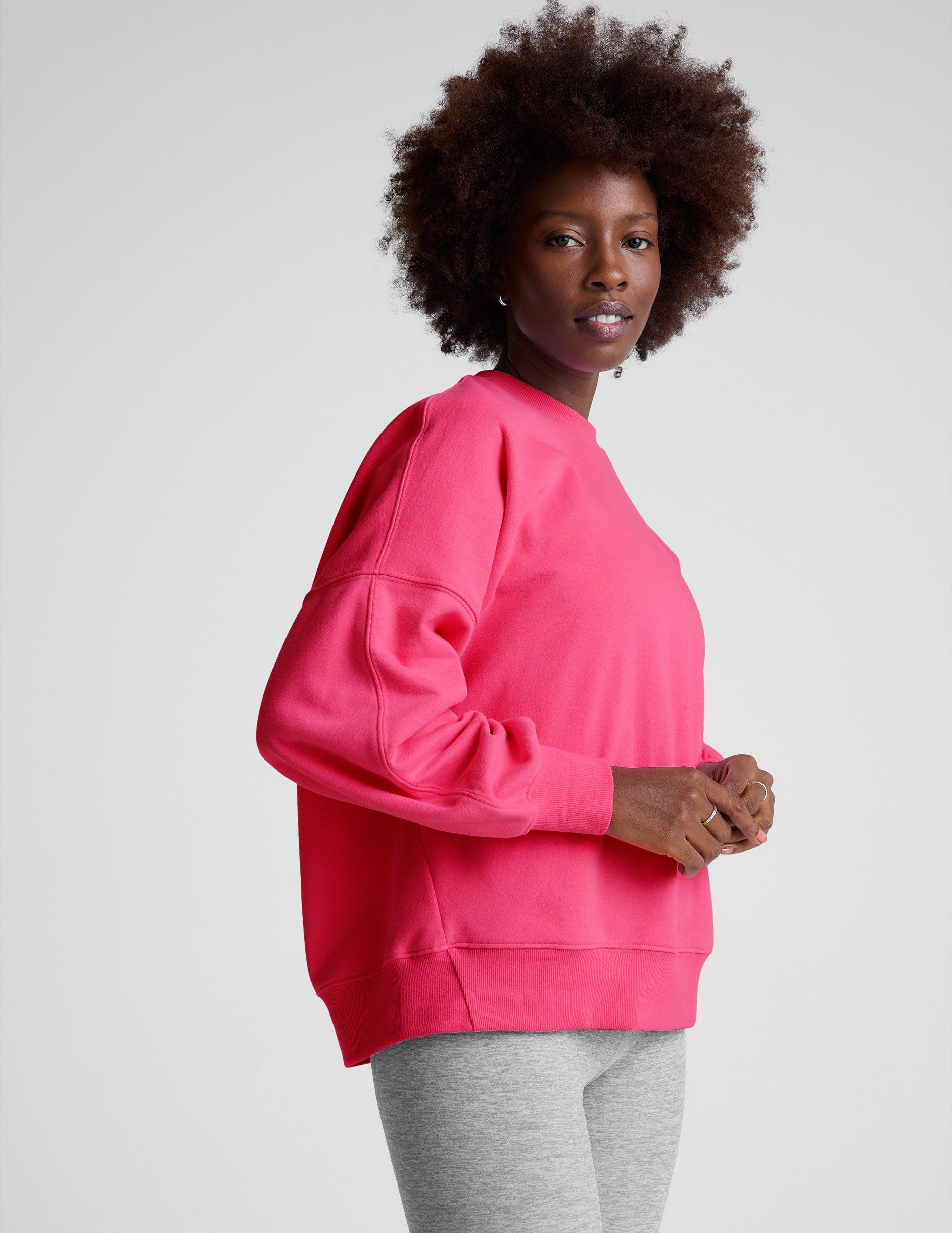 LuxeFleece Oversized Sweatshirt Product Image
