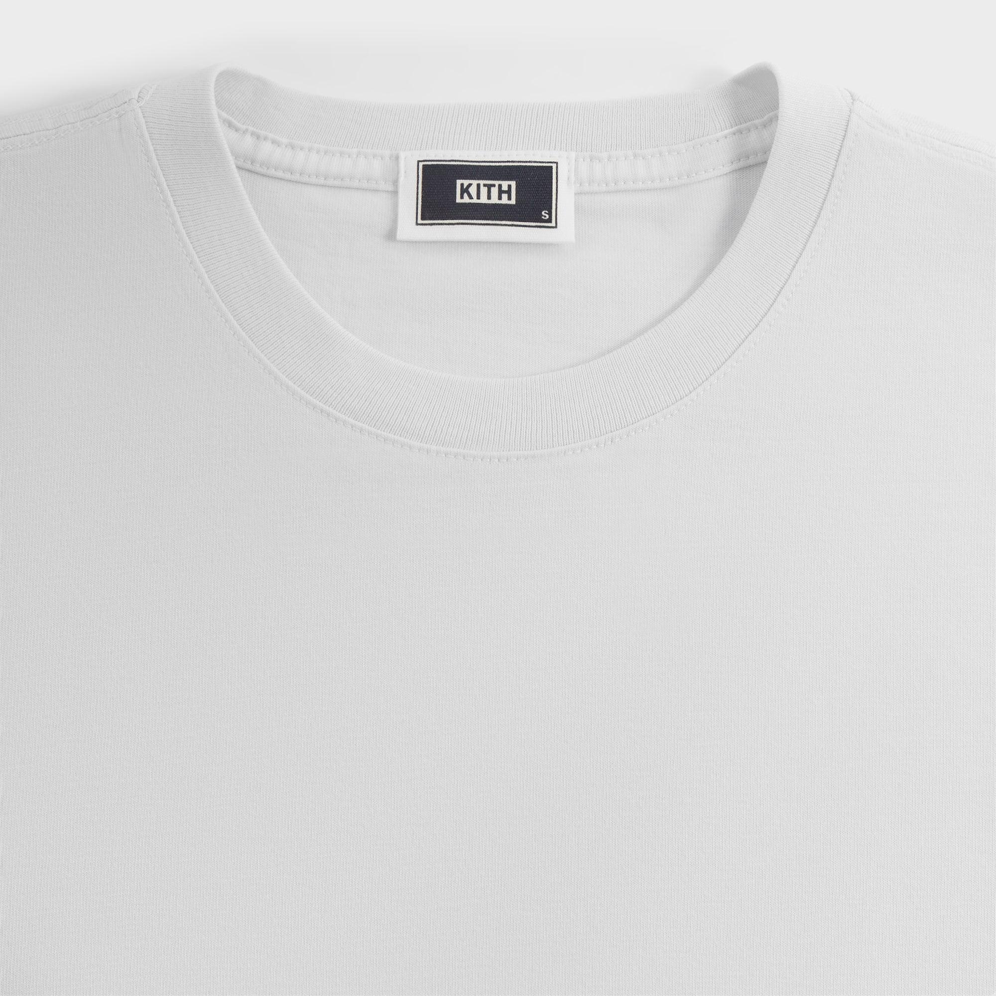 Kith Long Sleeve Vintage Tee - White Male Product Image