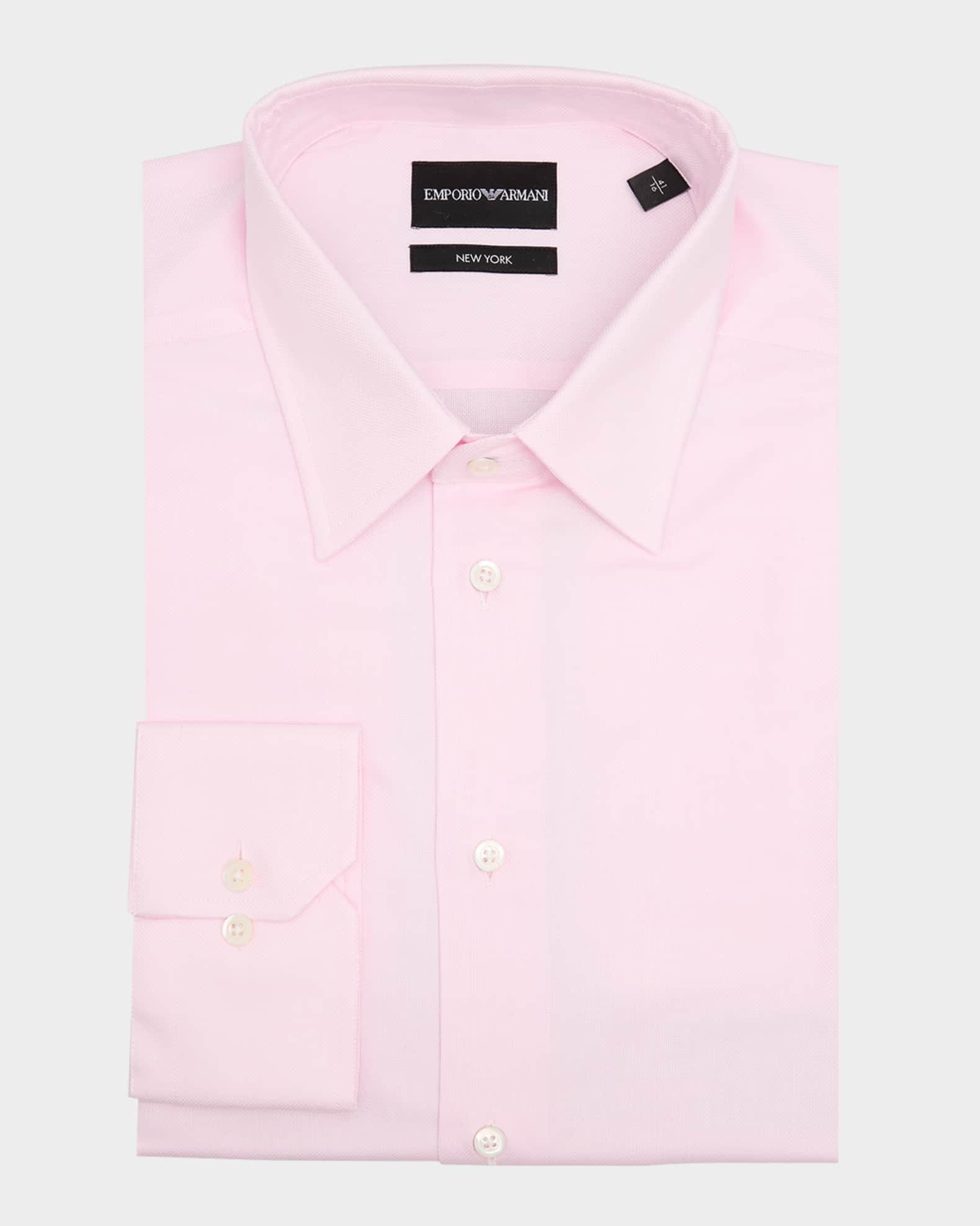 Men's Cotton Micro-Dot Dress Shirt Product Image